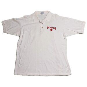 Indiana University Vintage Polo Shirt Men's XL